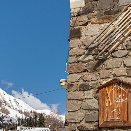 Hotel Restaurant La Source Allos Dış mekan fotoğraf